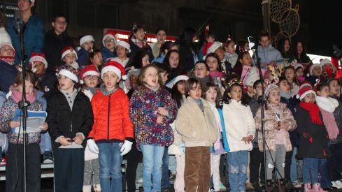 Encendido de las luces de Navidad en León Encendido de las luces de Navidad en León