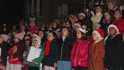 Encendido de las luces de Navidad en León Encendido de las luces de Navidad en León