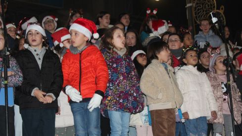 Encendido de las luces de Navidad en León Encendido de las luces de Navidad en León