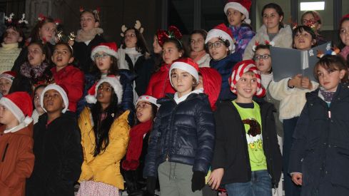 Encendido de las luces de Navidad en León Encendido de las luces de Navidad en León