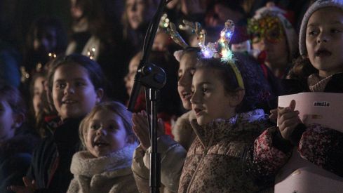 Encendido de las luces de Navidad en León Encendido de las luces de Navidad en León