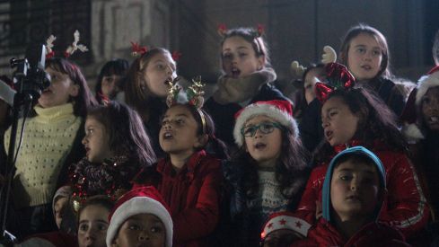 Encendido de las luces de Navidad en León Encendido de las luces de Navidad en León