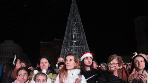 Encendido de las luces de Navidad en León Encendido de las luces de Navidad en León