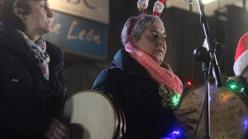 Encendido de las luces de Navidad en León Encendido de las luces de Navidad en León