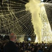 Dispositivo especial de tráfico con motivo del encendido navideño en León
