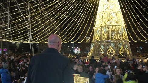 Encendido de las luces de Navidad en León Encendido de las luces de Navidad en León