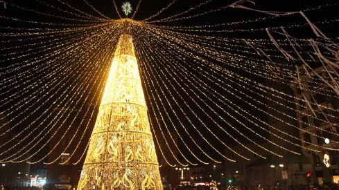 Encendido de las luces de Navidad en León Encendido de las luces de Navidad en León