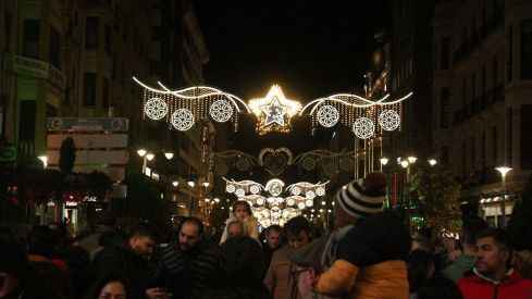 Encendido de las luces de Navidad en León Encendido de las luces de Navidad en León