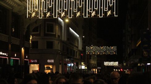 Encendido de las luces de Navidad en León Encendido de las luces de Navidad en León