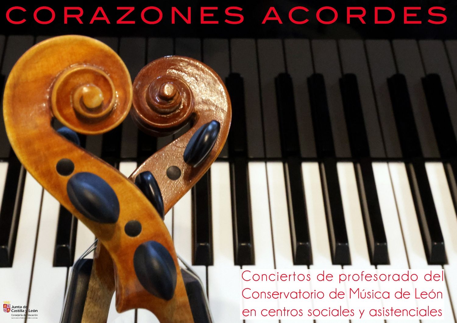 Cartel de Corazones Acordes