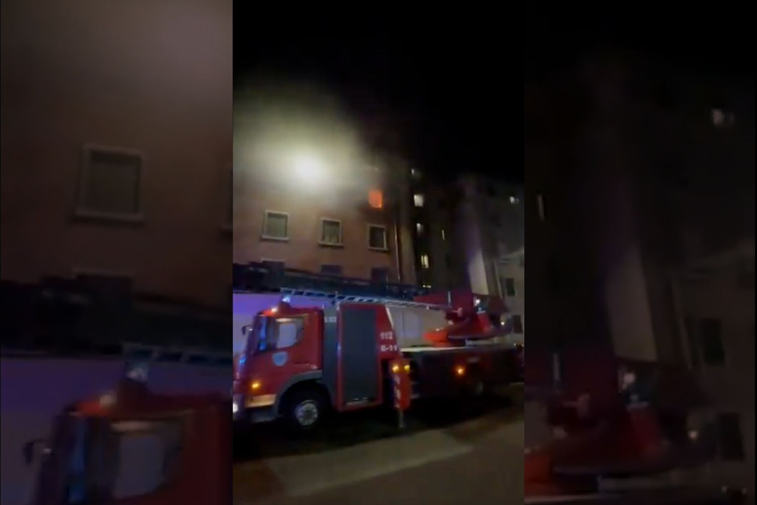 El incendio de una vivienda provoca la evacuación de una docena de vecinos en la calle Policía Nacional de León