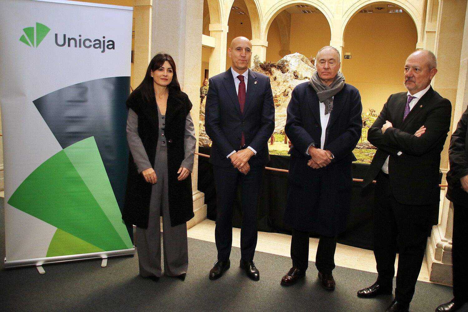 Presentación del belén de la Cofradía del Dulce Nombre de Jesús Nazareno de León | Peio García (ICAL)