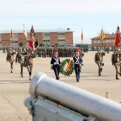 Los artilleros de León rinden homenaje a su patrona Santa Bárbara