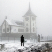 Nieve en la provincia de León