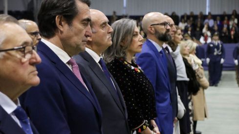 Festividad de Nuestra Señora de Loreto y jura de bandera en la Academia Básica del Aire y del Espacio de La Virgen del Camino (León) | Peio García (ICAL)