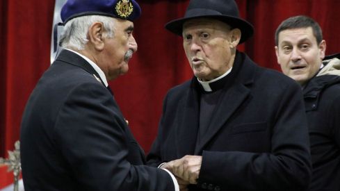 Festividad de Nuestra Señora de Loreto y jura de bandera en la Academia Básica del Aire y del Espacio de La Virgen del Camino (León) | Peio García (ICAL)