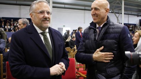 Festividad de Nuestra Señora de Loreto y jura de bandera en la Academia Básica del Aire y del Espacio de La Virgen del Camino (León) | Peio García (ICAL)