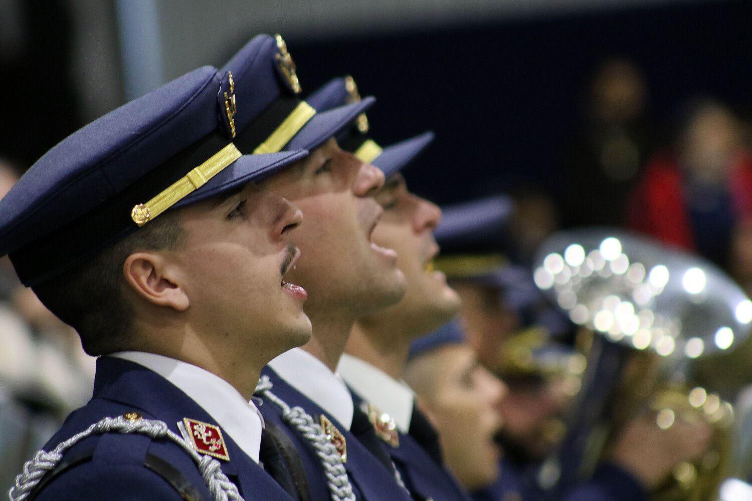 Festividad de Nuestra Señora de Loreto y jura de bandera en la Academia Básica del Aire y del Espacio de La Virgen del Camino (León) | Peio García (ICAL)