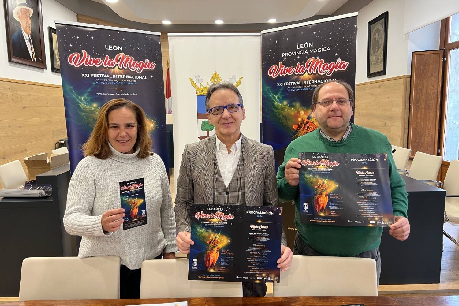 La Bañeza vivirá una Navidad mágica gracias al Festival Internacional 'Vive la Magia'