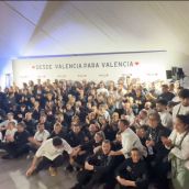 La cena solidaria ‘Desde Valencia para Valencia’ celebrada en León recauda 100.000 euros para recuperar las zonas adectadas por la Dan