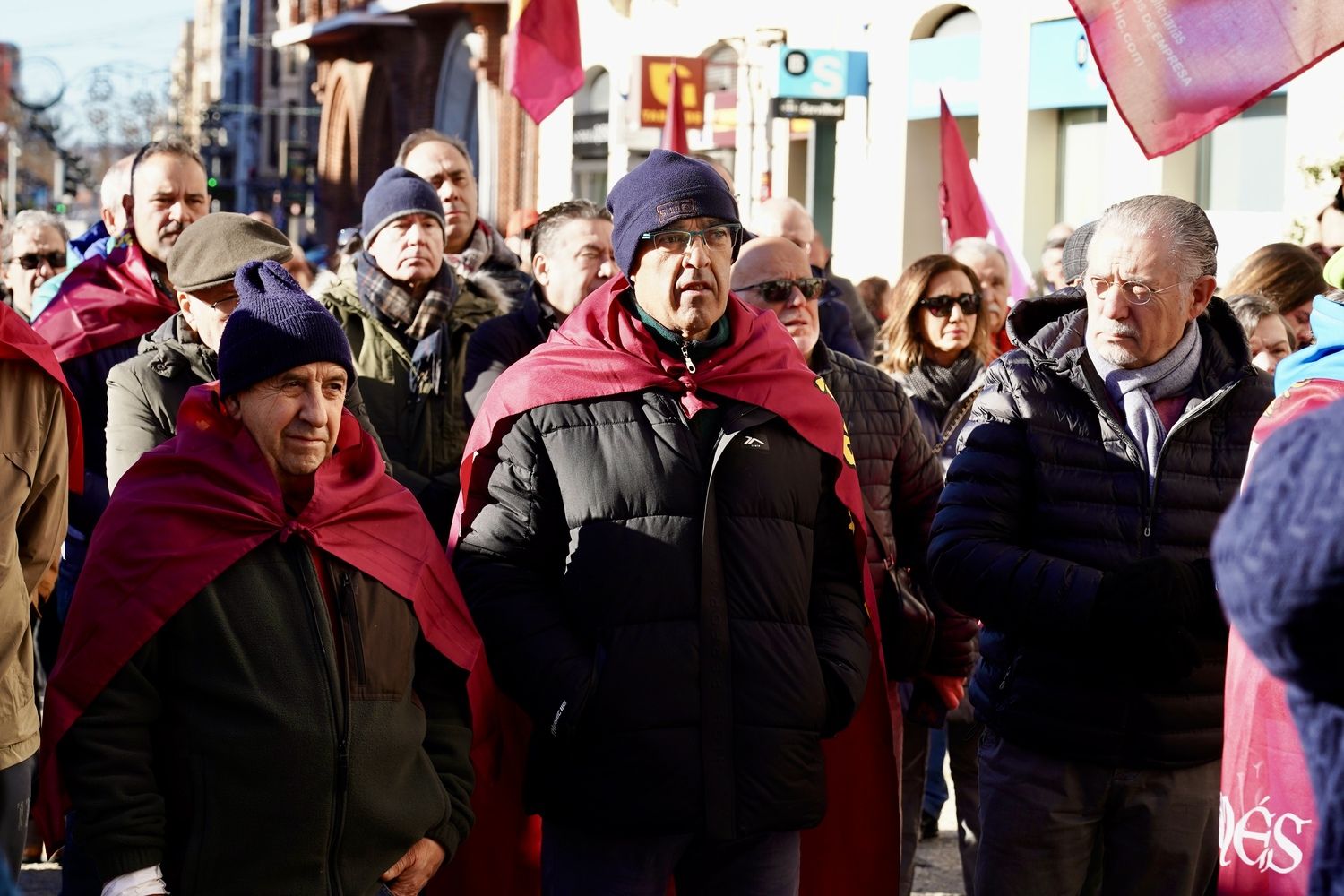 Concentración en defensa de la autonomía de la Región Leonesa