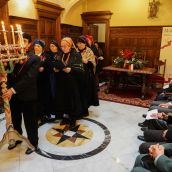 Recreación del canto del Ramo de Navidad en el MEL | Campillo / ICAL Recreación del canto del Ramo de Navidad en el MEL | Campillo / ICAL