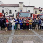 Amidown León protagoniza en su 30 aniversario el calendario solidario de los bomberos de la capital | Campillo / ICAL