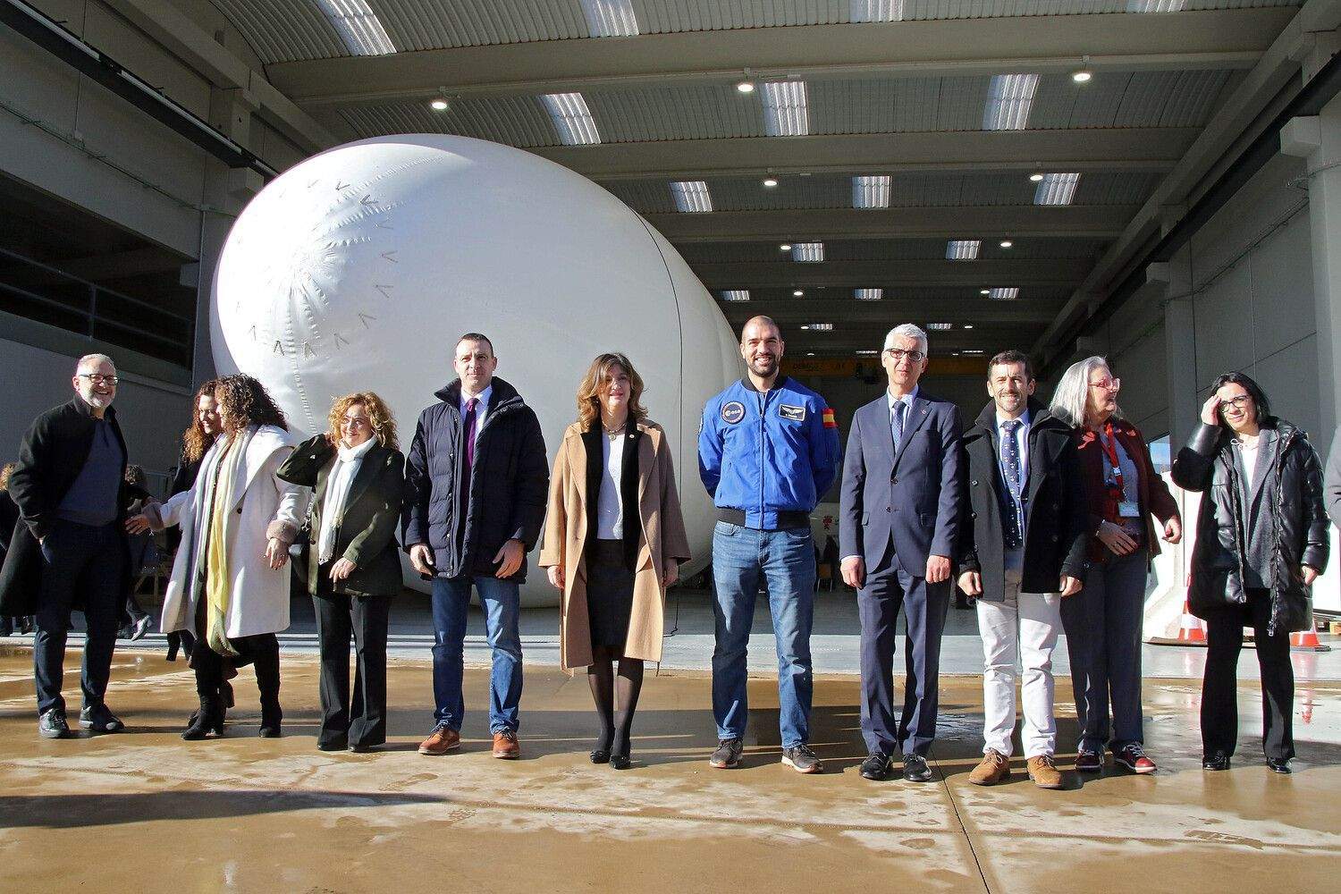 Visita del astronauta Pablo Álvarez a la Universidad de León | Peio García / ICAL