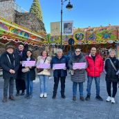 Las atracciones infantiles de León recudan 1.760 euros Accem, Asleca, Cáritas y San Vicente de Paúl