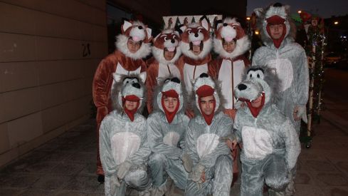 La Vieya'l Monte recorre las calles de Trobajo del Camino | Isaac Llamazares