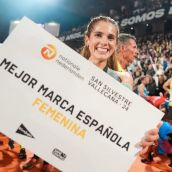 La atleta leonesa Marta García hace historia en la San Silvestre Vallecana | @ssvallecana
