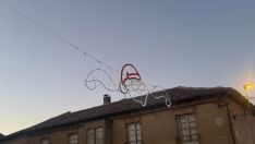 Alumbrado navideño en Valencia de Don Juan