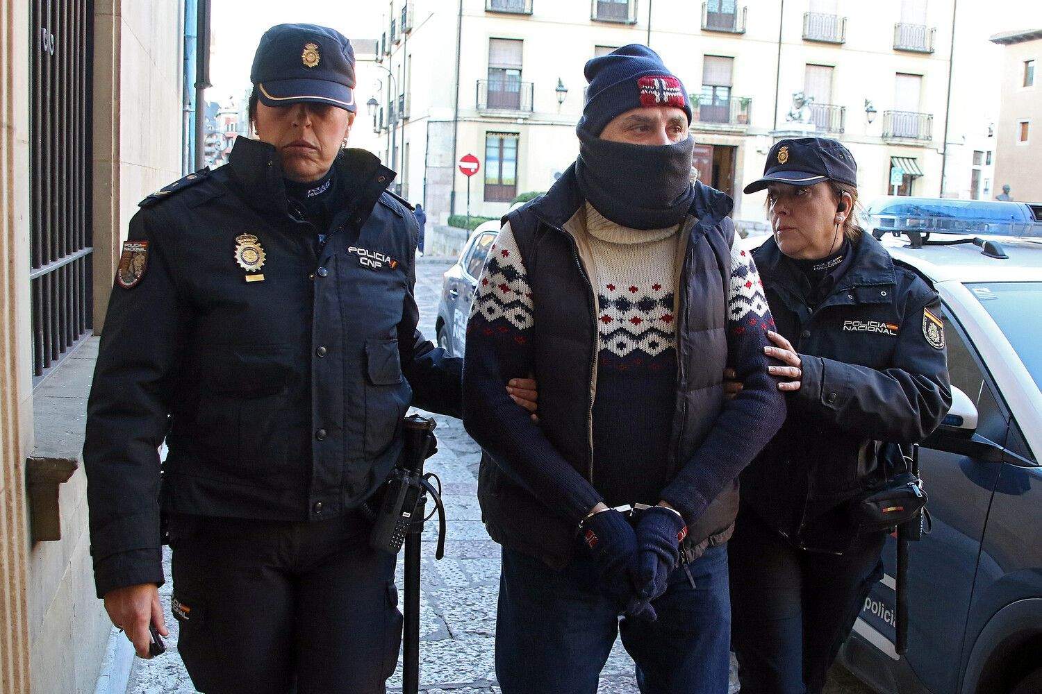 Acusado por el crimen de Cembranos en 2021 llegando a la Audiencia Provincial | Peio García / ICAL