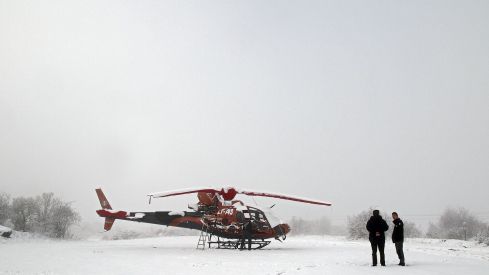 Así amaneció la Montaña Central tras el paso de la borrasca Garoé | Peio García / ICAL
