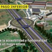 Proyecto del sorterramiento del cruce de La Granja en LEón
