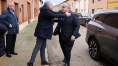 Alejandro Vázquez, consejero de Sanidad, y Eduardo Diego, delegado territorial de la Junta en León | Peio García (ICAL) 