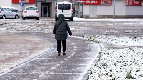 La borrasca Herminia viste León de blanco | Campillo (ICAL)