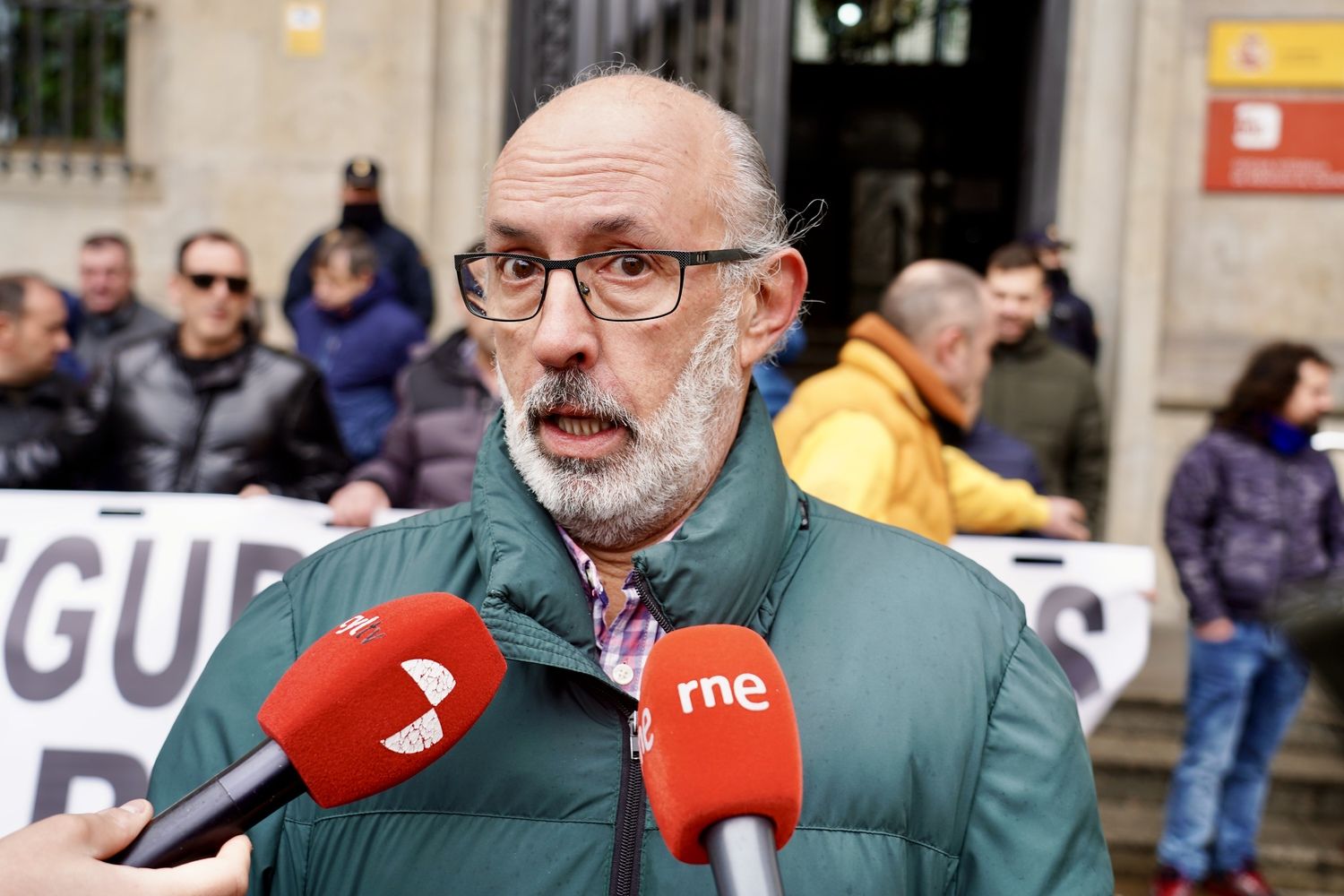 Miguel Ángel Matilla, presidente de la Asociación Provincial de Taxis de León| Campillo / ICAL Miguel Ángel Matilla, presidente de la Asociación Provincial de Taxis de León| Campillo / ICAL