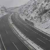 Estado de la AP-66 en León con la borrasca Ivo 