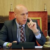 José Antonio Diez, alcalde de León en el pleno del Ayuntamiento | Peio Garcia / ICAL