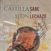 Polémica por un error al escribir León en un cartel promocional de la IGP Lechazo