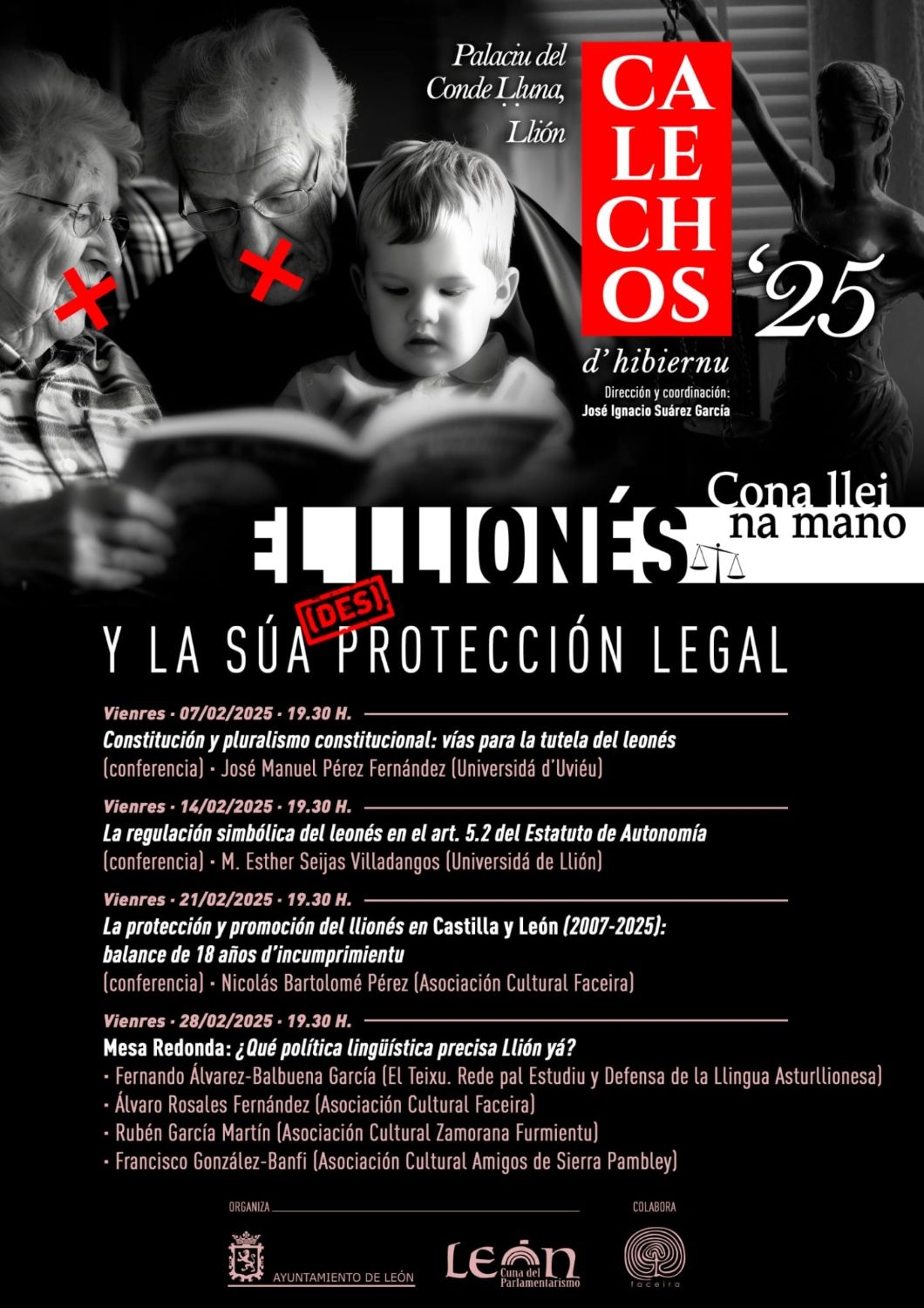 Cartel de los Calechos d'hibiernu