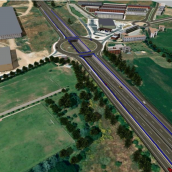 Las obras del paso inferior de La Granja afectarán al suministro de agua en León