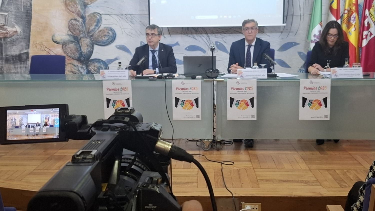 Entrega de los III Premios a la transferencia de resultados la investigación de la ULE Entrega de los III Premios a la transferencia de resultados la investigación de la ULE