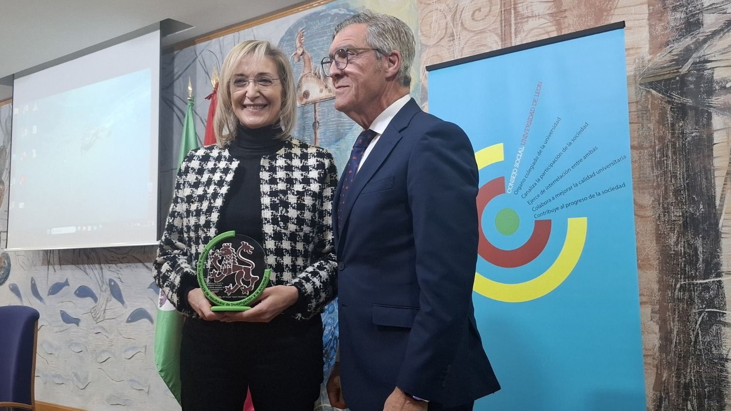 Entrega de los III Premios a la transferencia de resultados la investigación de la ULE Entrega de los III Premios a la transferencia de resultados la investigación de la ULE