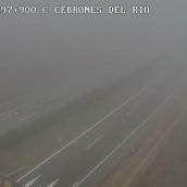 Estado de la A-6 a su paso por Cebrones del Río (León)