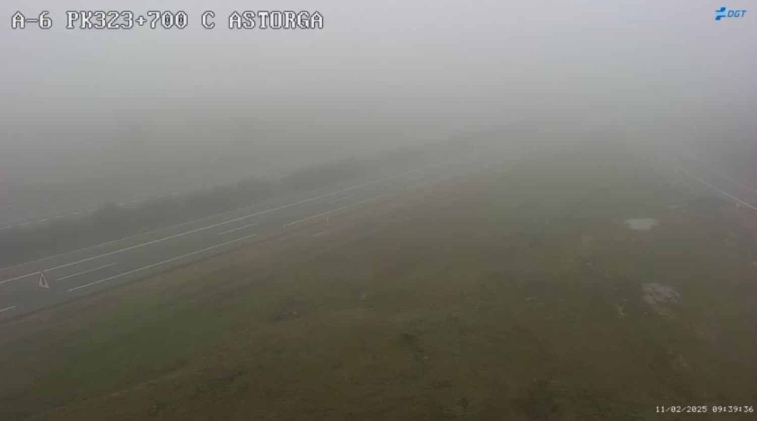 Estado de la A-6 a su paso por Astorga