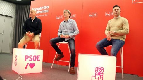 José Antonio Diez, Carlos Martínez y Javier Alfonso Cendón | Peio García / ICAL