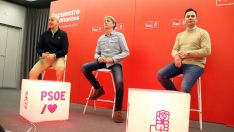 José Antonio Diez, Carlos Martínez y Javier Alfonso Cendón | Peio García / ICAL