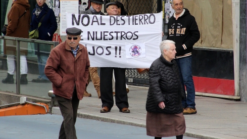 Manifestación 16F en León
